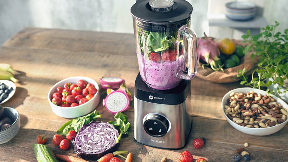 frakke Ekstremt vigtigt gødning Blender – vacuum blender keeps smoothies fresher for longer | Philips