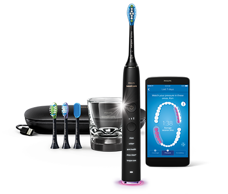 DiamondClean Smart 9500 Black | Philips Sonicare