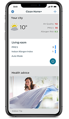 The Clean Home+ App is available for iOS and Android devices
