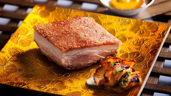 Chinese Roasted Pork with Pineapple Juice