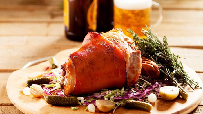 German Roast Pork Knuckle