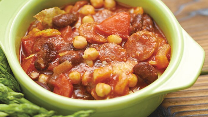 Portugese Sausage & Bean Stew