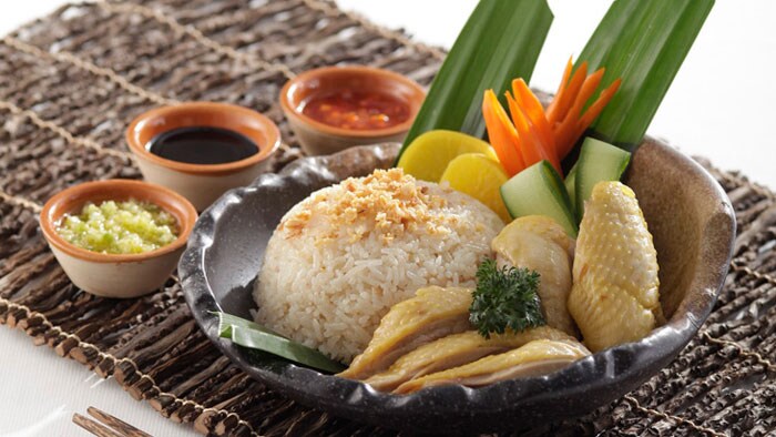 Chicken Rice in Hai-nan Style
