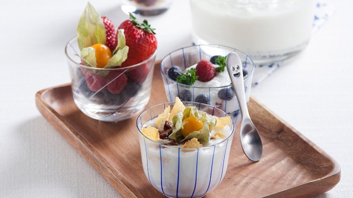 Fresh Fruit Yogurt