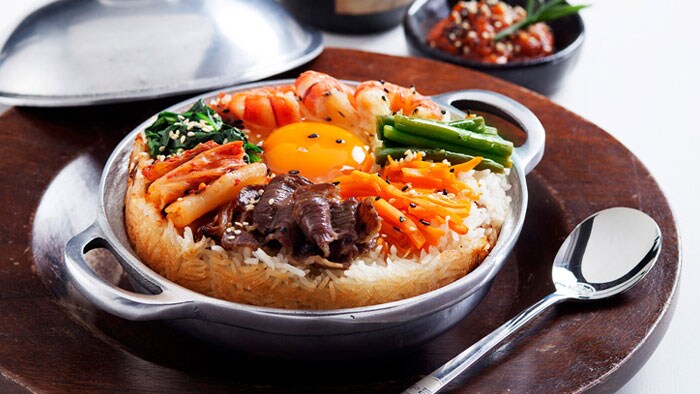 Korean Stone Pot Rice