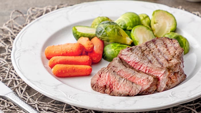 Beef Steak with Vegetables