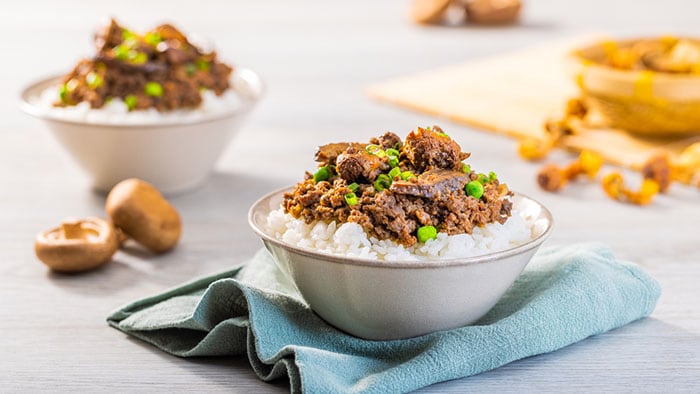 Taiwanese Minced Beef Rice