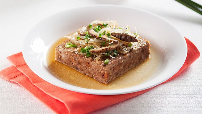 Steamed Minced Pork with Dried Fish and Squid