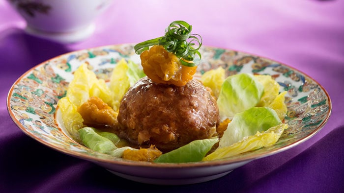 Stewed Meat Balls with Yellow Fungi