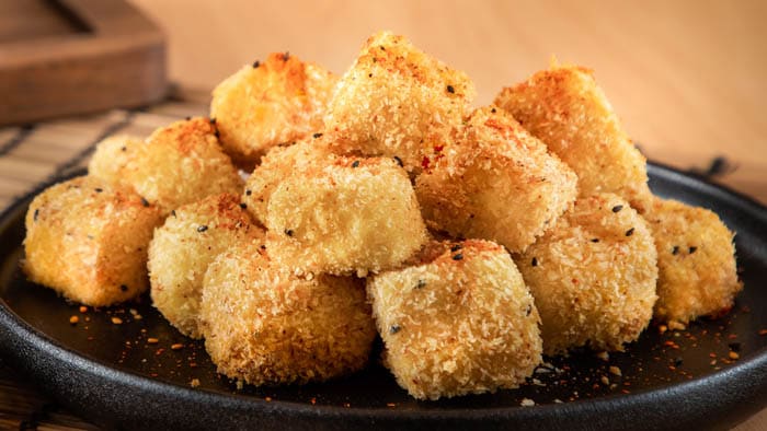 Deep Fried Shichimi Tofu