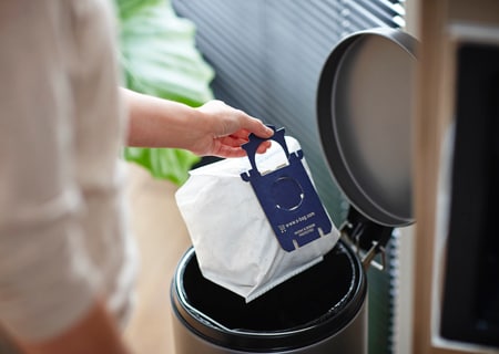 S-bag® dust bags for hygenic and easy disposal