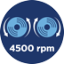 4500rmp