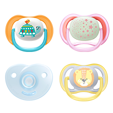 Philips Avent Pacifiers with decoration